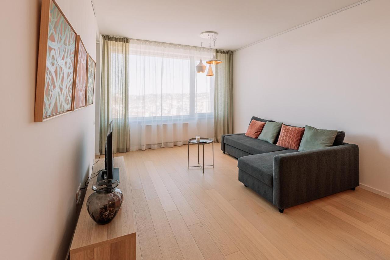 Skau Coral Residence In Sky Park 22 Floor 1Tower Panoramic View Free Parking Bratislava Exteriér fotografie