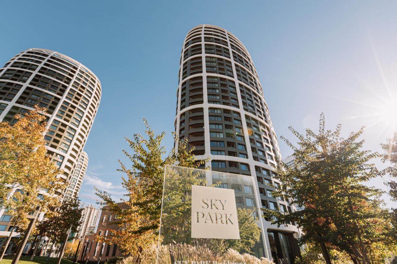 Skau Coral Residence In Sky Park 22 Floor 1Tower Panoramic View Free Parking Bratislava Exteriér fotografie