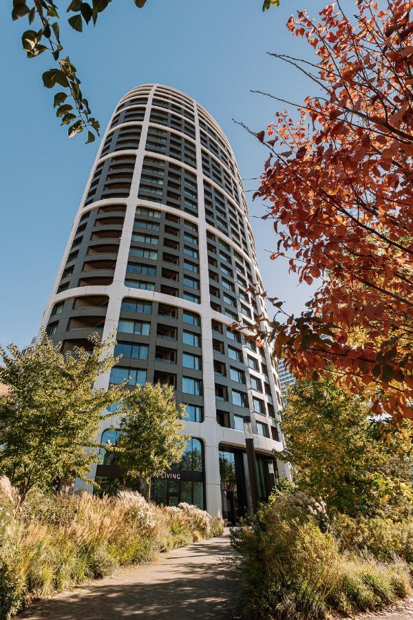 Skau Coral Residence In Sky Park 22 Floor 1Tower Panoramic View Free Parking Bratislava Exteriér fotografie
