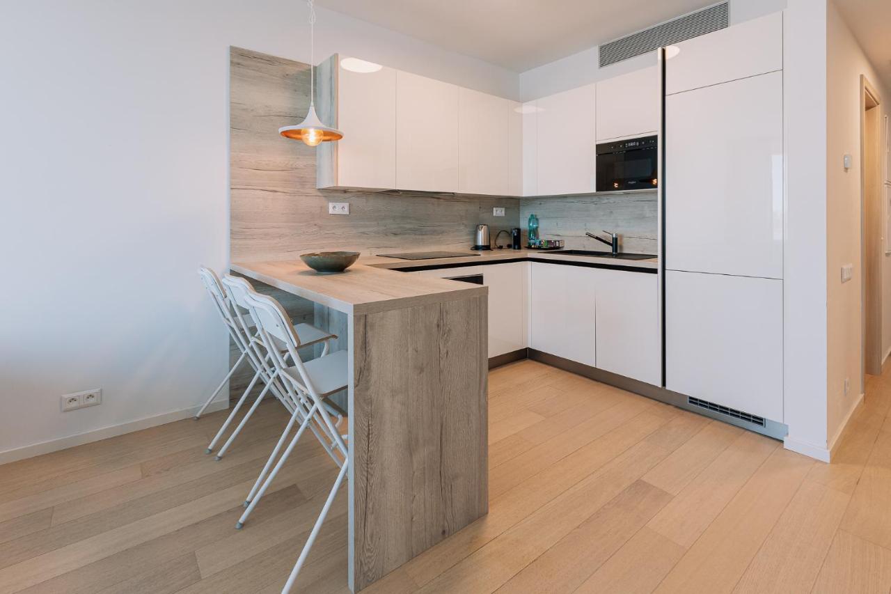 Skau Coral Residence In Sky Park 22 Floor 1Tower Panoramic View Free Parking Bratislava Exteriér fotografie